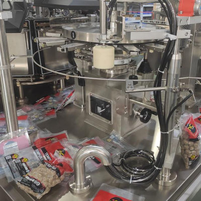 Vastgemaakte zakverpakkingsmachine van roestvrij staal met 70 zakken/min.