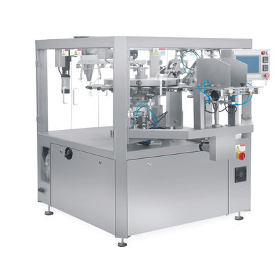 WG210 Doypack voorgefabriceerde zak Roterende gedroogde fruitverpakkingsmachine voor snackverpakkingen