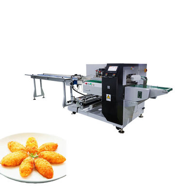 WZ220 HFFS horizontale stroomverpakkingsmachine voor diepgevroren snackproducten, FDA-gecertificeerd