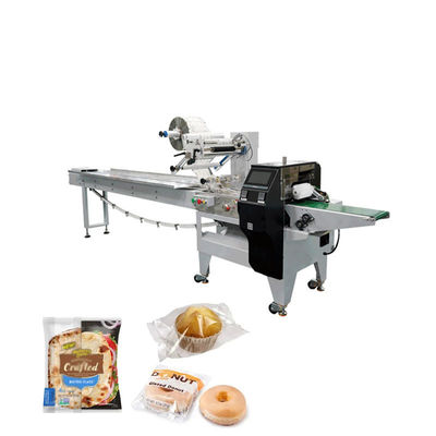 Industriële kussenspakmachine met PLC-touchscreenbesturing
