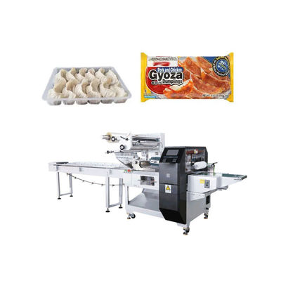 WZ220 Industrial Snack Hffs Horizontale Flow Wrapping Machine 400 zakken per minuut SUS304