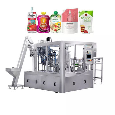 Volledig automatische spootzak vulmachine voor het opvullen en opdekken van sap puree spootzak vulmachine voor het opvullen en opdekken
