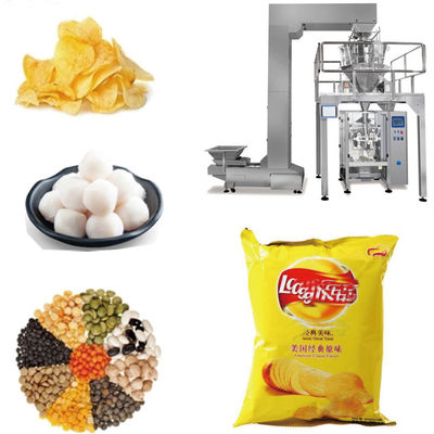PLC Popcorn Chips Verpakkingsmachine Noot Verpakkingsmachine Voor snackverwerkende fabrieken SUS304