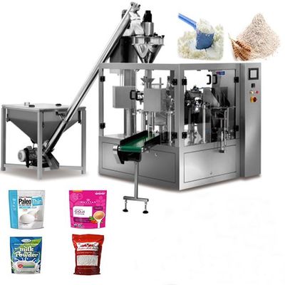 WG300 Flour Doypack voorgefabriceerde zakverpakkingsmachine voor voedselverwerkende fabrieken SUS304