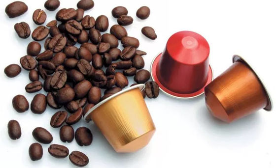 Automatische koffiecapsule cup poeder Nespresso koffiecapsule vulverzegelmachine
