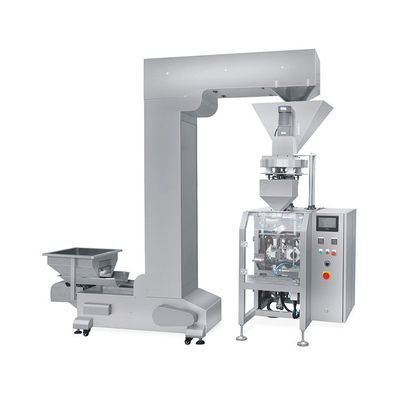 10-90 zakken/min Machinesnelheidsbereik Verticale vorm vulverzegelmachine voor aanpasbare verpakkingsgrootte