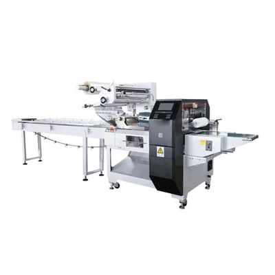 OPP CPP PT PE Verpakkingsfilm Type Flow Wrapping Machine voor voedselverwerkende installaties