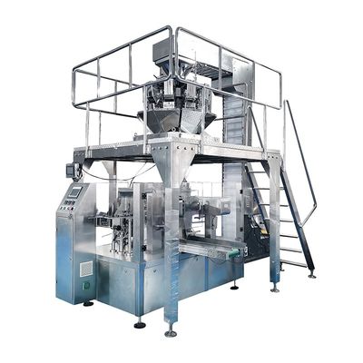 WG210 Doypack verpakkingsmachine nauwkeurigheid ± 0,1 g voor makkelijk te vliegen poeders zoals chilipoeder