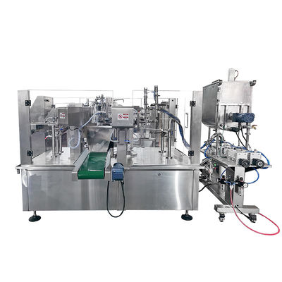 Industrial Pouch Packing Machine is geschikt voor snoep voor huisdieren en ondersteunt multi-verpakkingen met achterverzegeling en vierzijdige verzegeling.