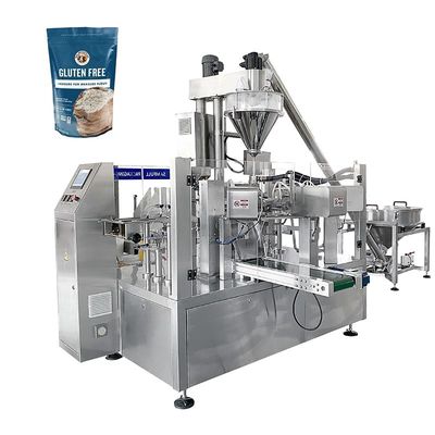 Verpakkingssnelheid 10-80 zakken/min Doypack verpakkingsmachine voor poeder granules Liquid stand-up pouch bags Film folie pouch