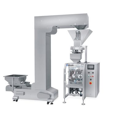 Industriële verticale vorm vulzegelmachine PLC Touch Screen Control 304 roestvrij staal 10-90 zakken/min