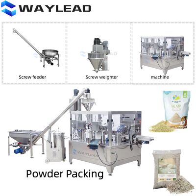 Food-grade stand-up pouch vulmachine.