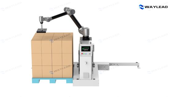 WP50 Intelligent Collaborative Palletizing Robot Maximale compatibele palletgrootte 1200 mm 1100 mm