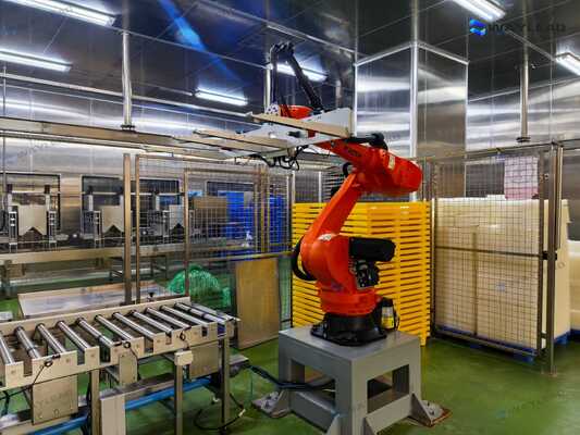 Efficiënte robotoplossingen voor vriesdrooglijnen in de voedselproductie